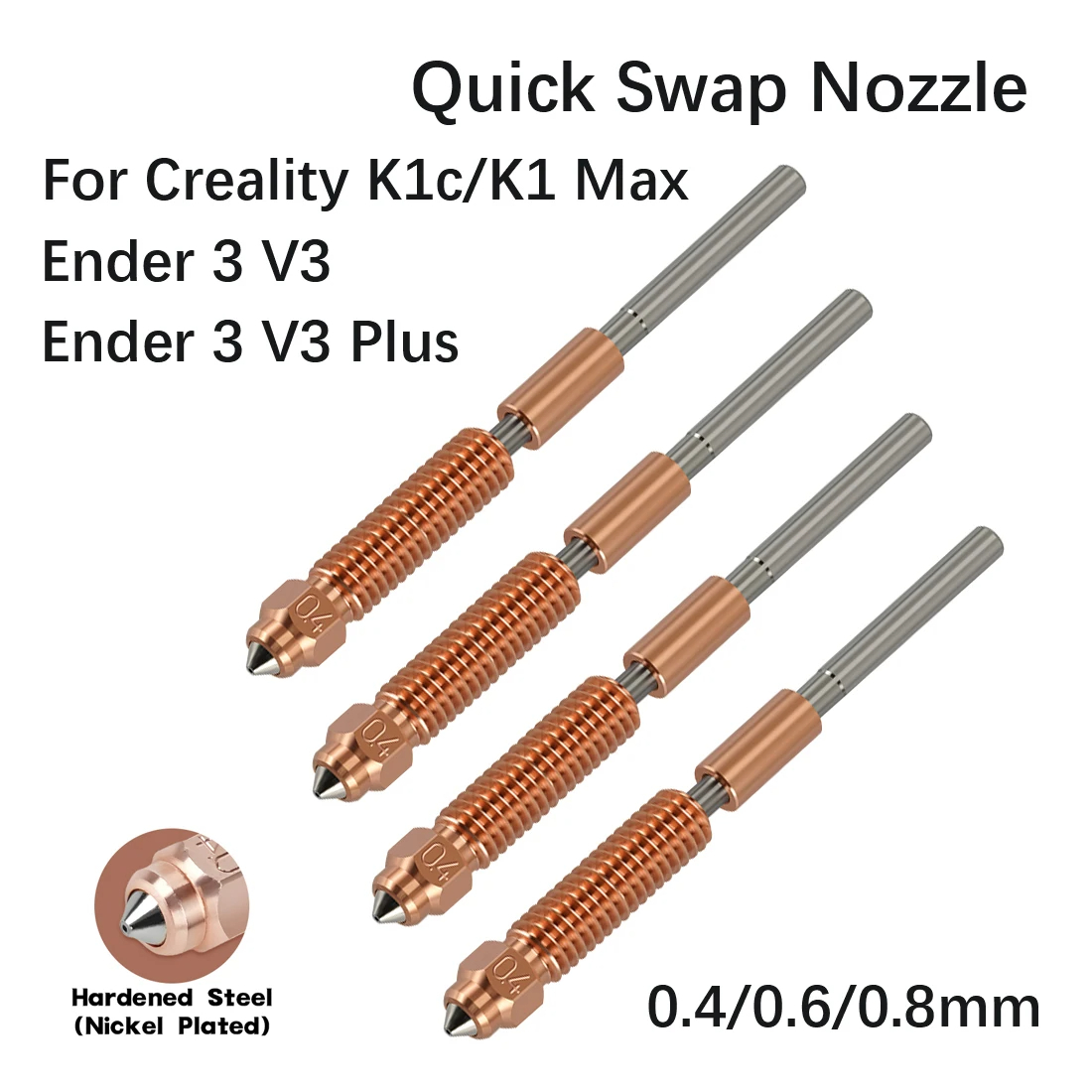 Science Max - Do dyszy Creality K1c Zestaw dysz