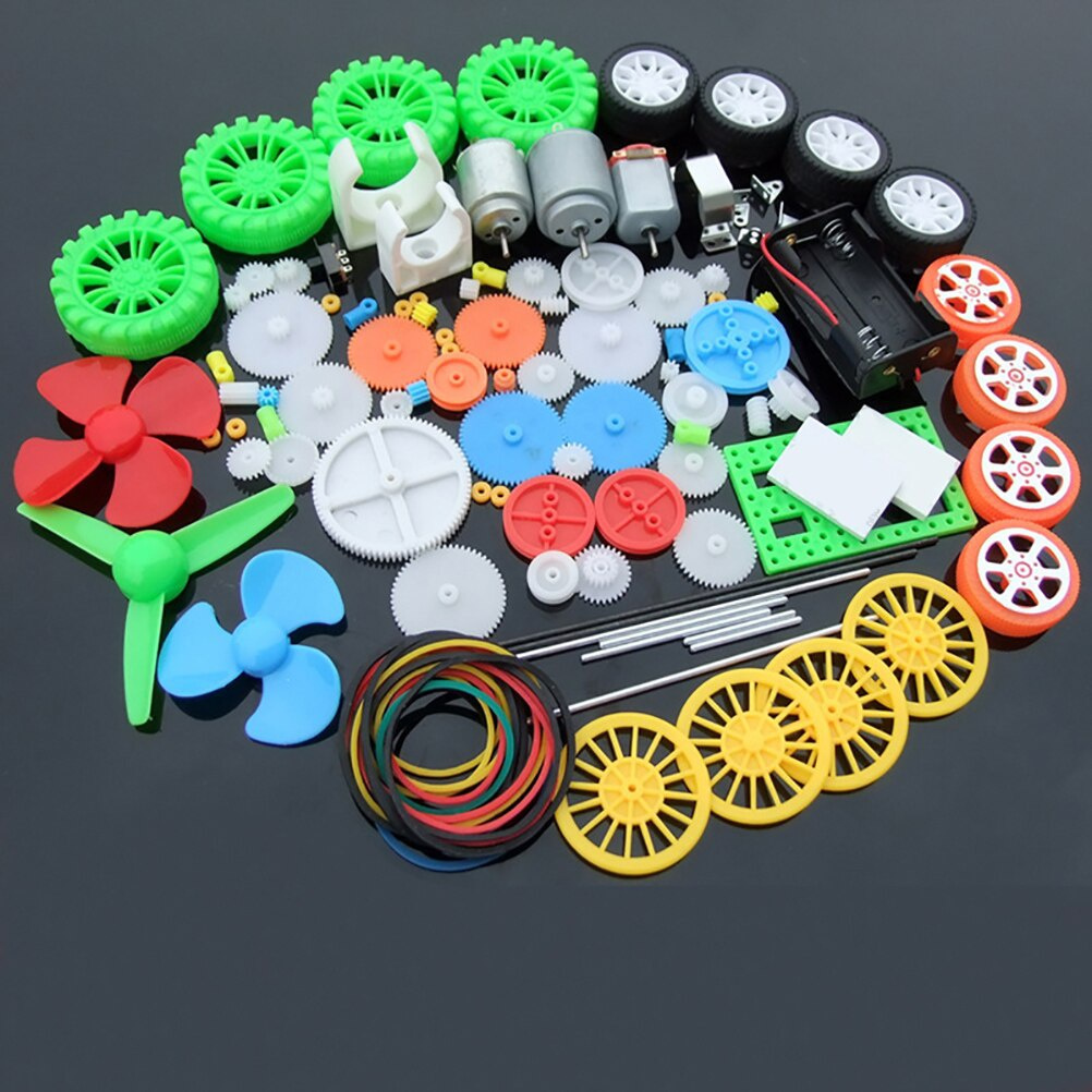 Science Toys Diy - Zestaw 112 szt. silników prądu stałego,