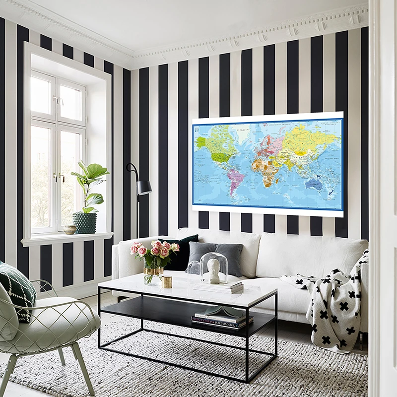 Carte Du Monde Mapa świata Pla – Star Map Poster recenzja i cena