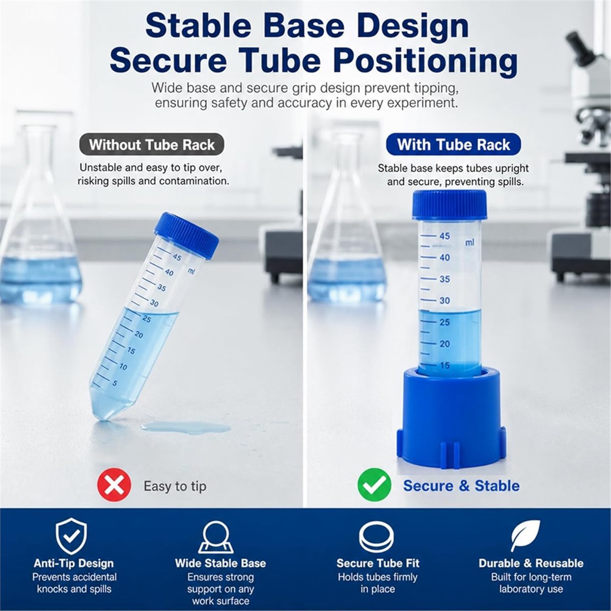 Stojak na probówki do wirówki  – Hobby Science Lab recenzja i cena
